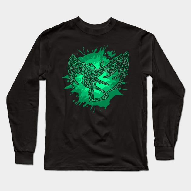 Atraxa Praetor's Voice - EDH Commander Magic Mage Planeswalker T-Shirt Long Sleeve T-Shirt by GraviTeeGraphics